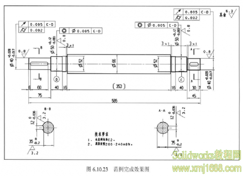 双头轴怎么标注（双头特型轴的数控加工工艺设计）